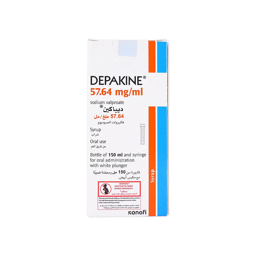 Depakine 57.64/100Ml Syrup 150Ml