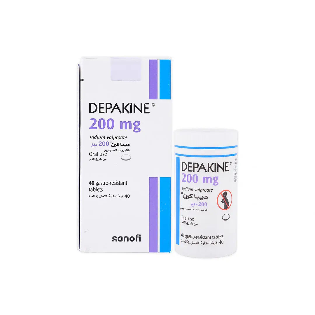 DEPAKINE 200MG 40 TAB