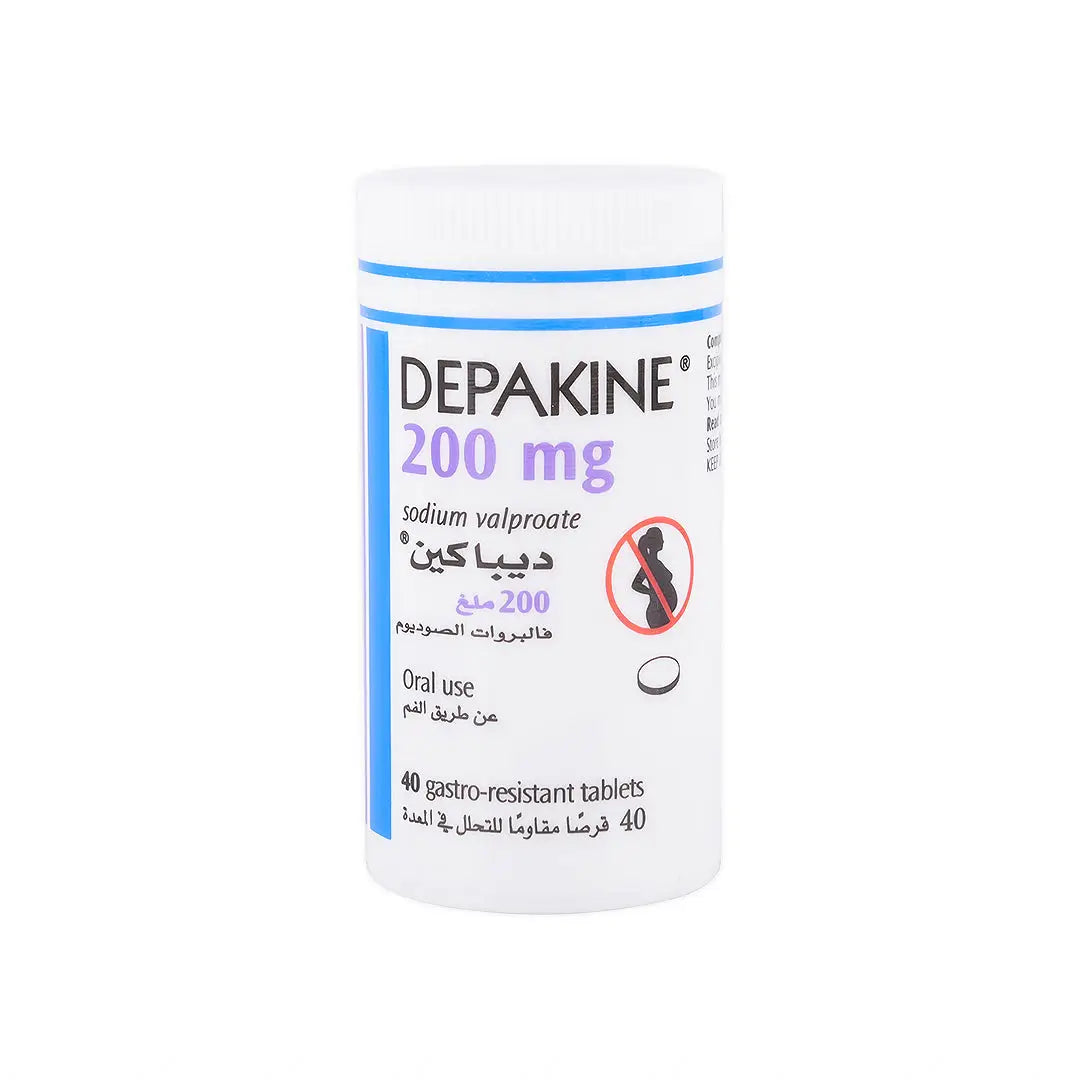 DEPAKINE 200MG 40 TAB