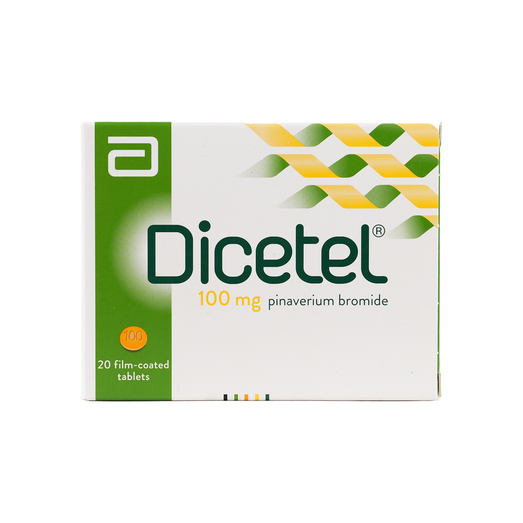 DICETEL 100MG 20 TABLETS