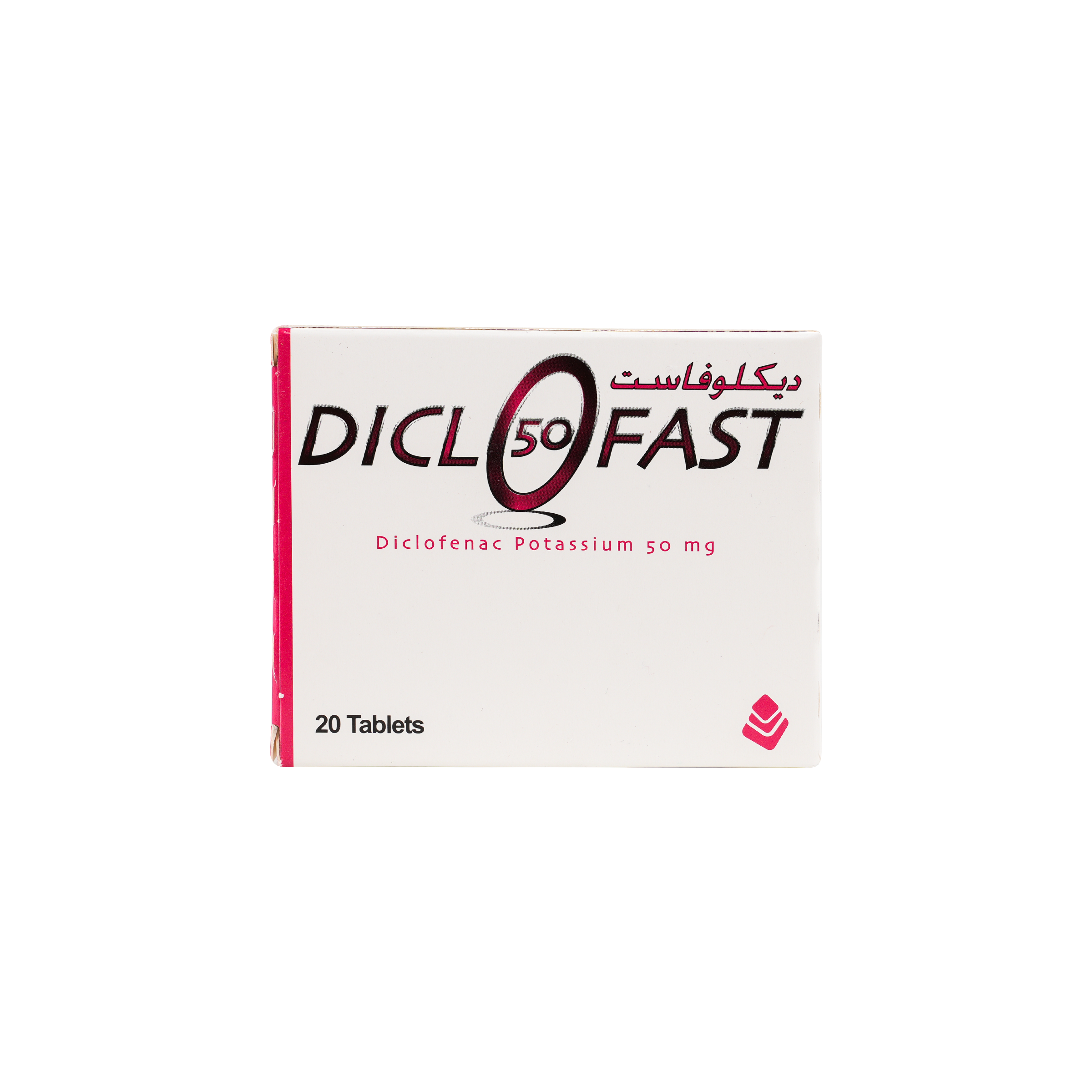 DICLOFAST 50MG 20 TAB