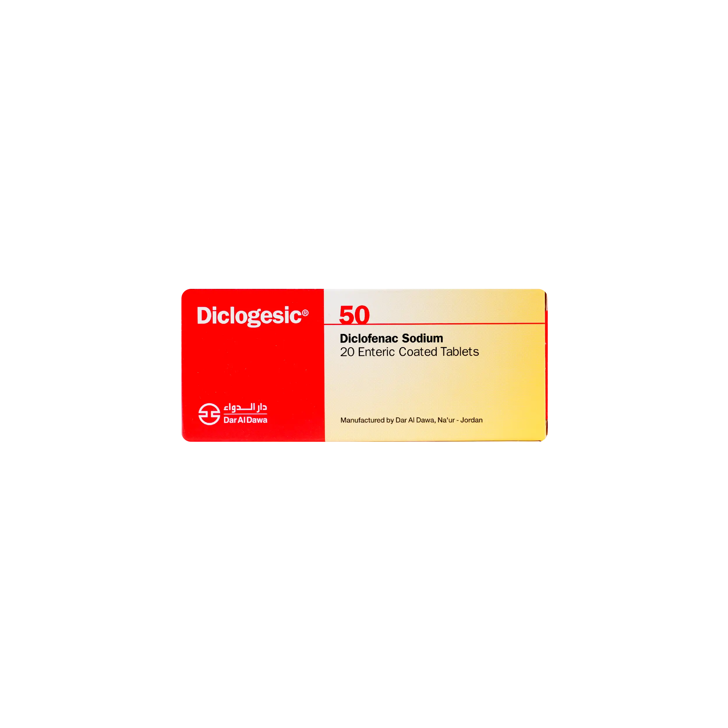 Diclogesic 50Mg 20 Tablets