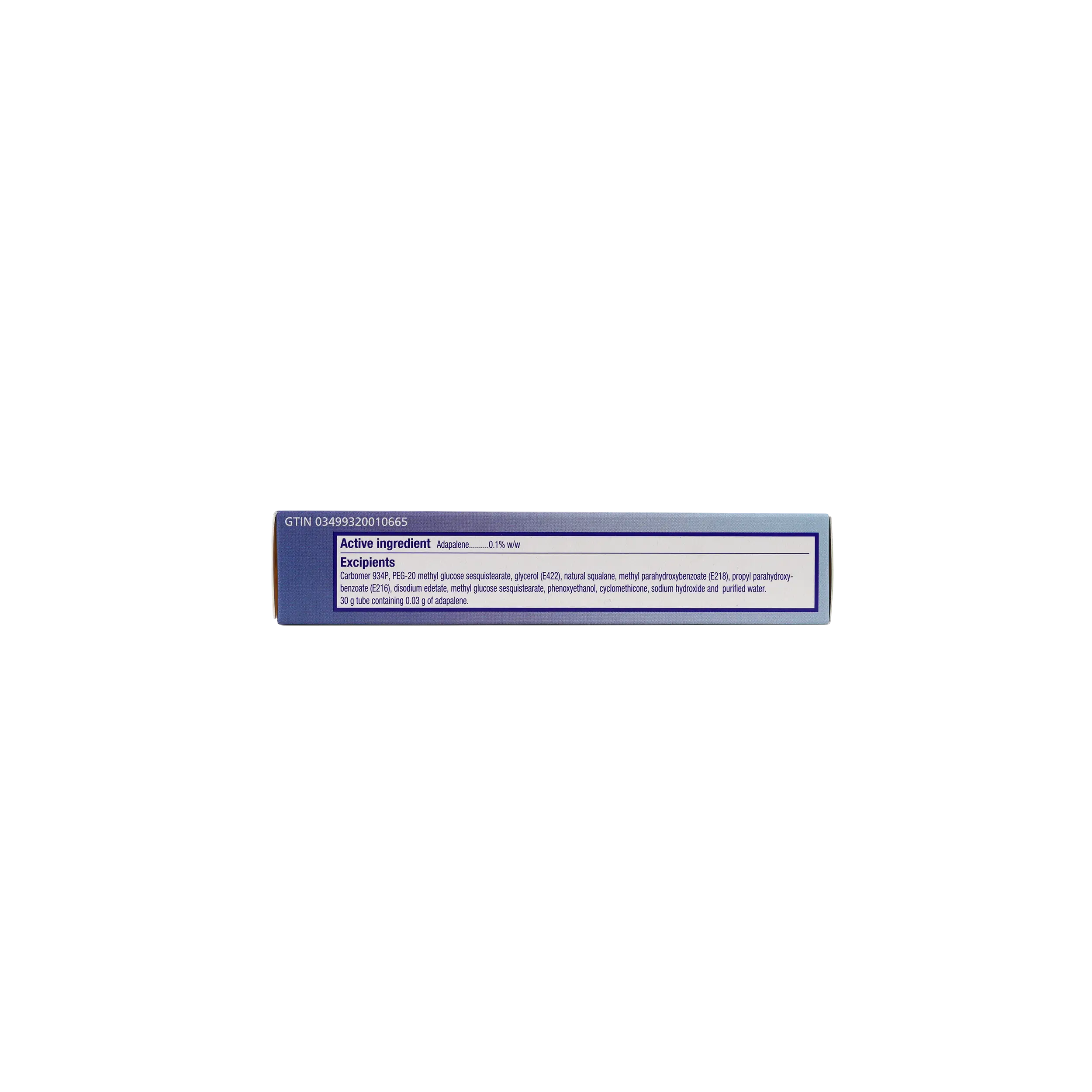 Differin Cream 0.1% 30 Gm