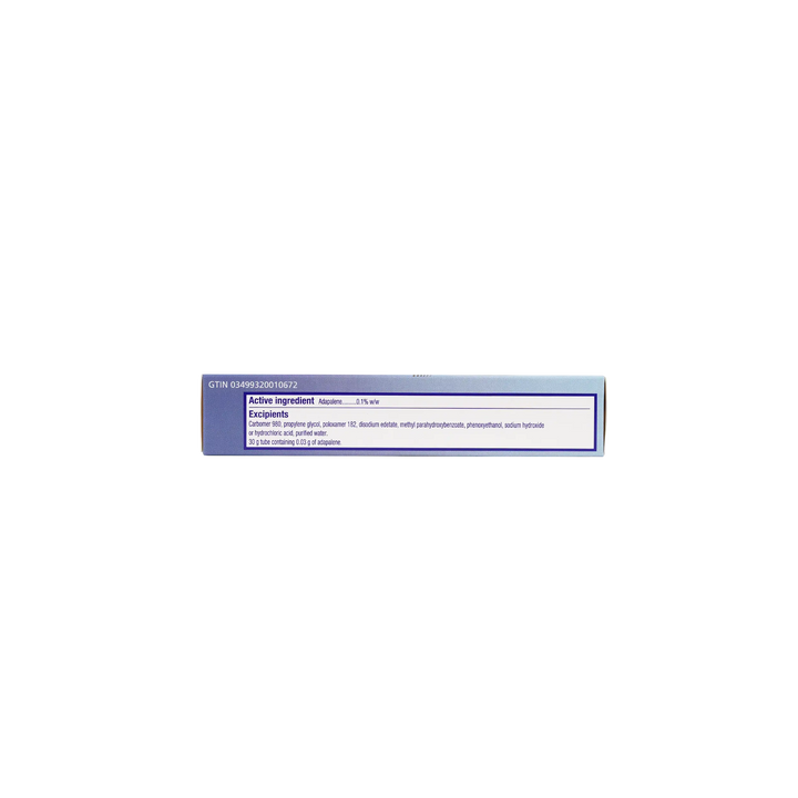 11921-Differin Gel 0.1% 30 Gm +3