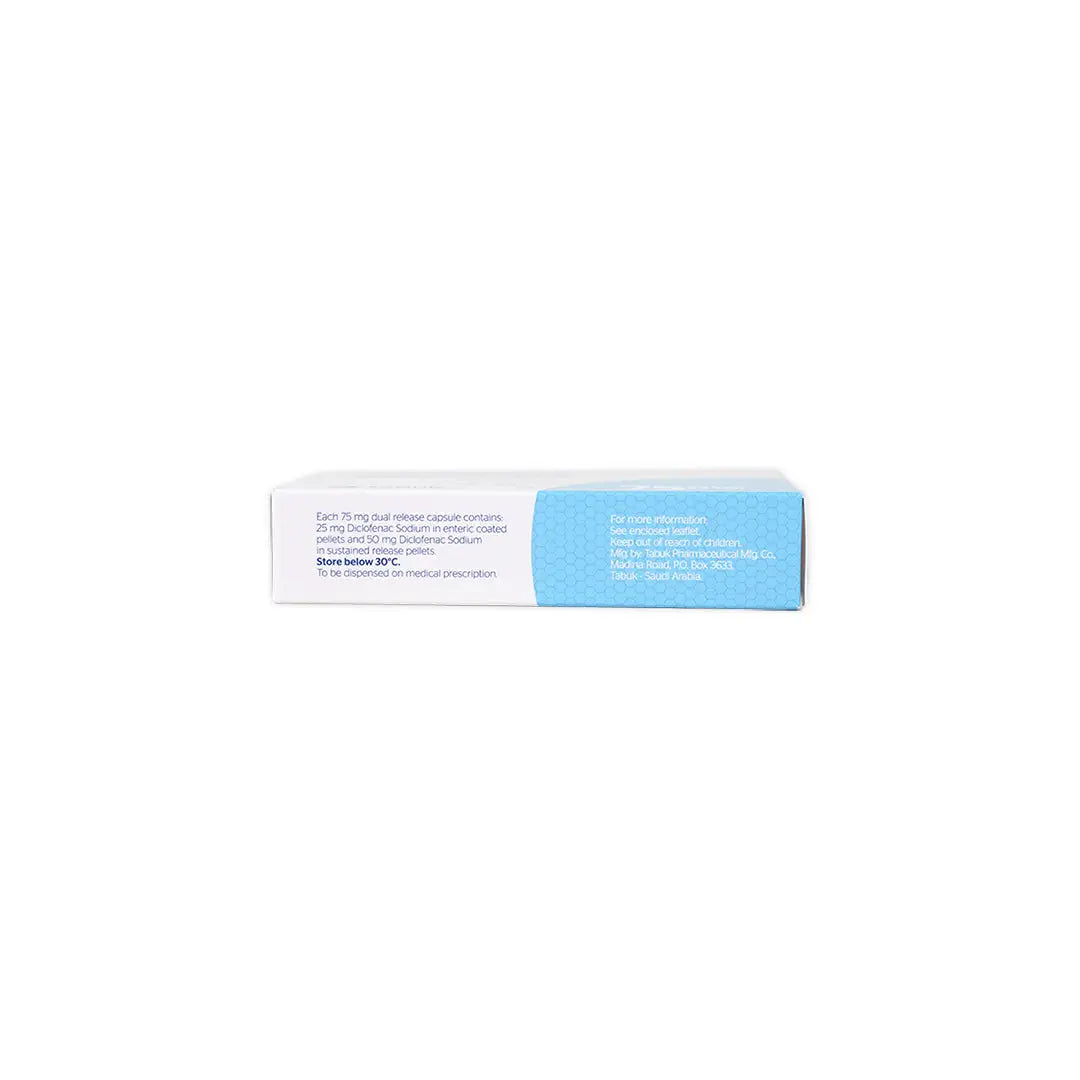 Divido 75Mg Dual Release  20 Cap