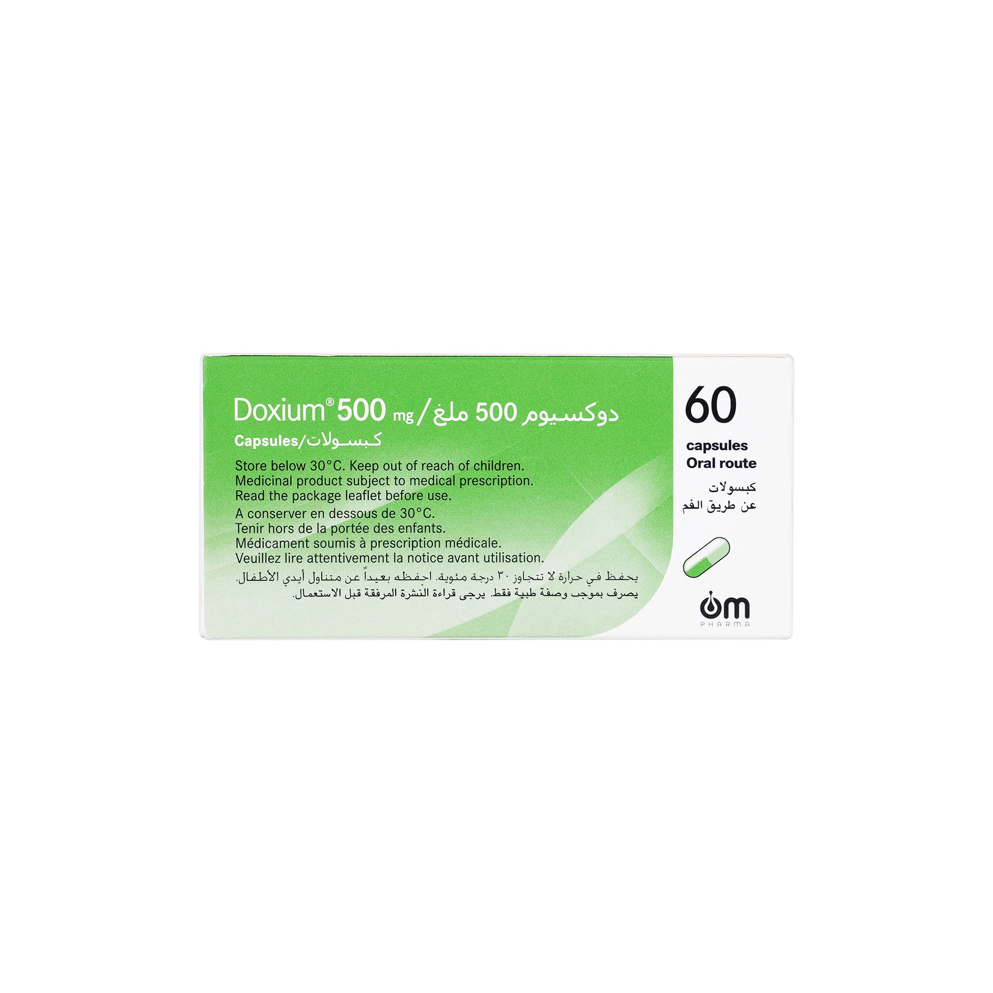 11995-Doxium 500mg 60 Capsules +1