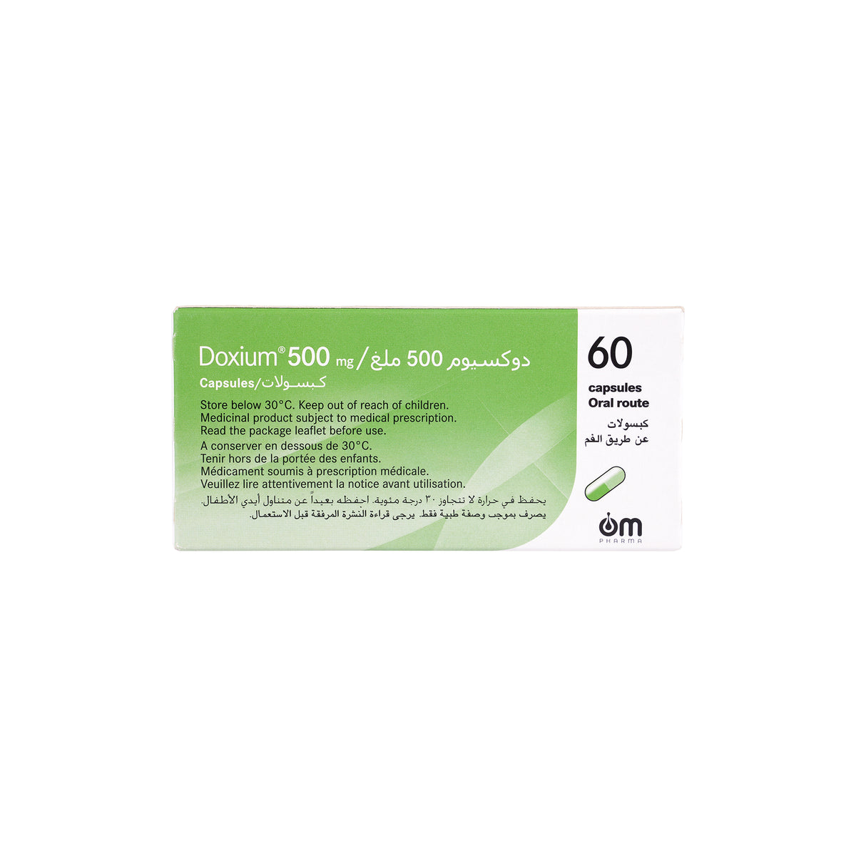 11995-Doxium 500mg 60 capsules +1