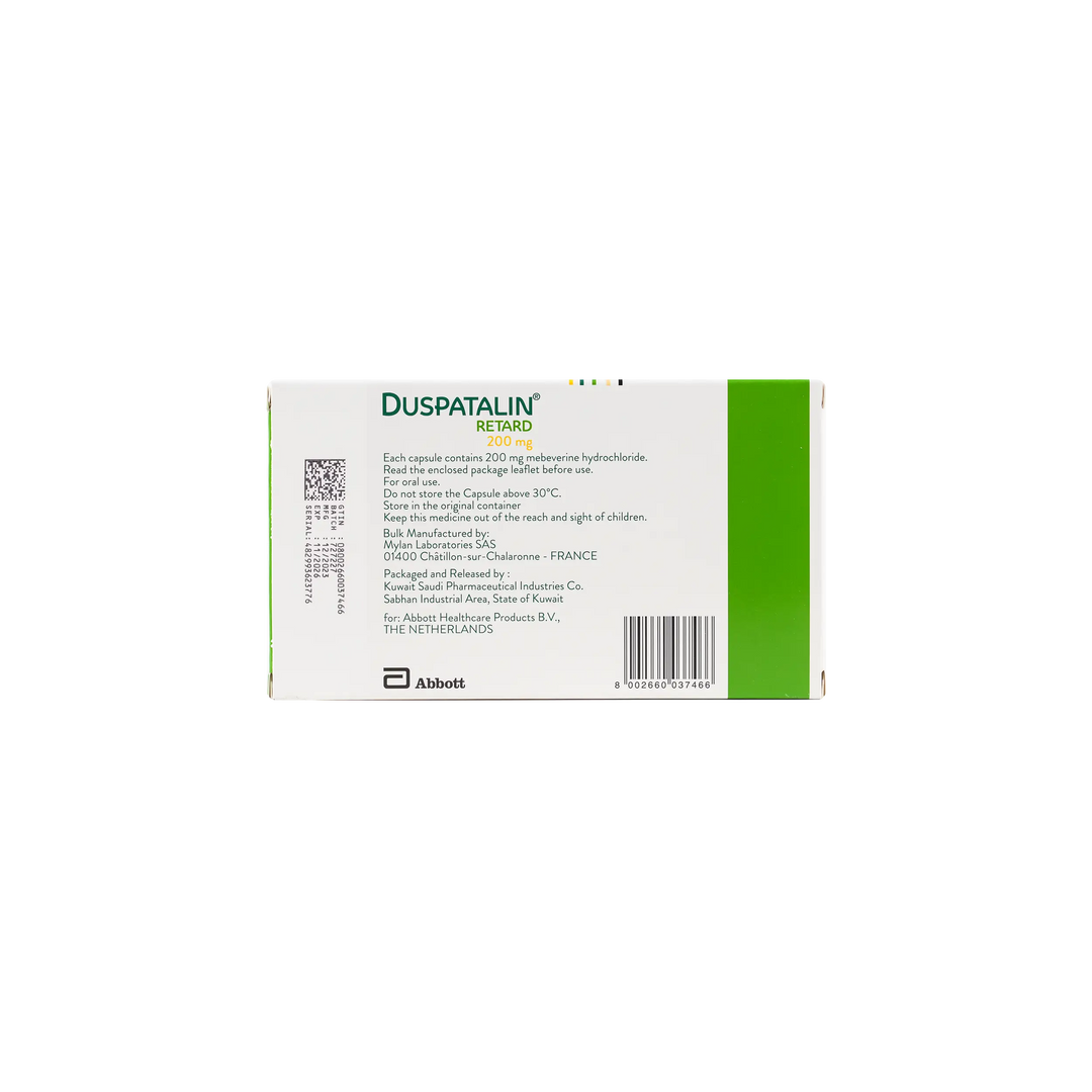 12039-Duspatalin Retard 200Mg 30 Cap +2