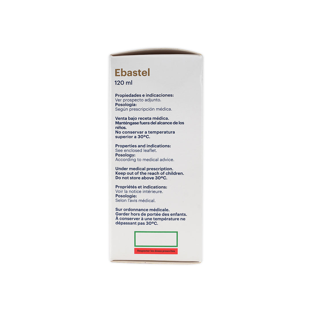 EBASTEL SOLUTION 120ML