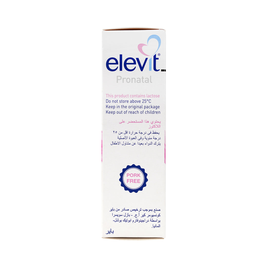 12111-Elevit Pronatal  Tablets 30  Tablets +3