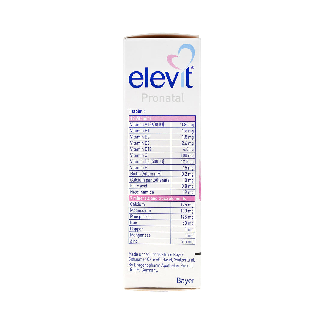 12111-Elevit Pronatal  Tablets 30  Tablets +2