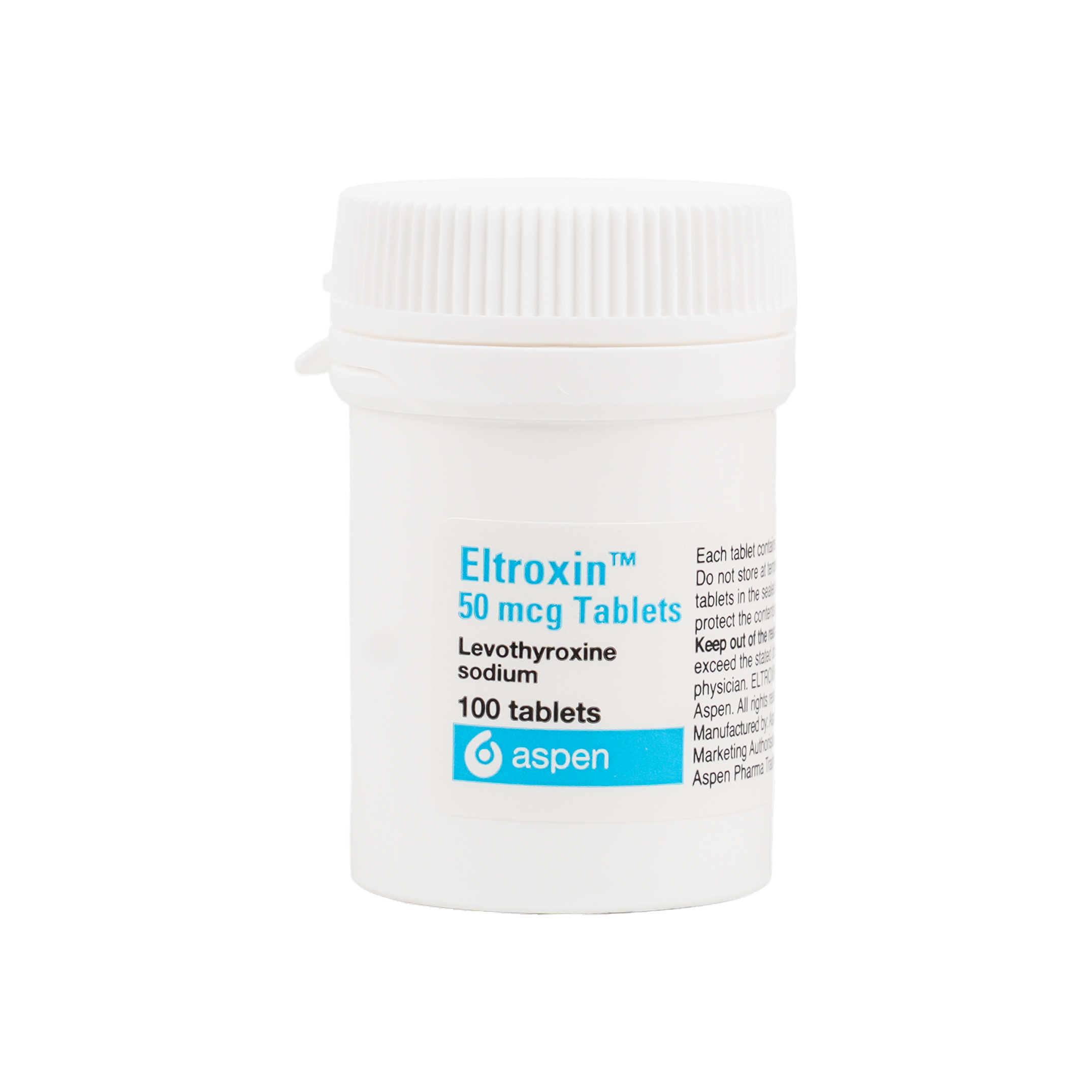 ELTROXIN 50MCG 100 TAB