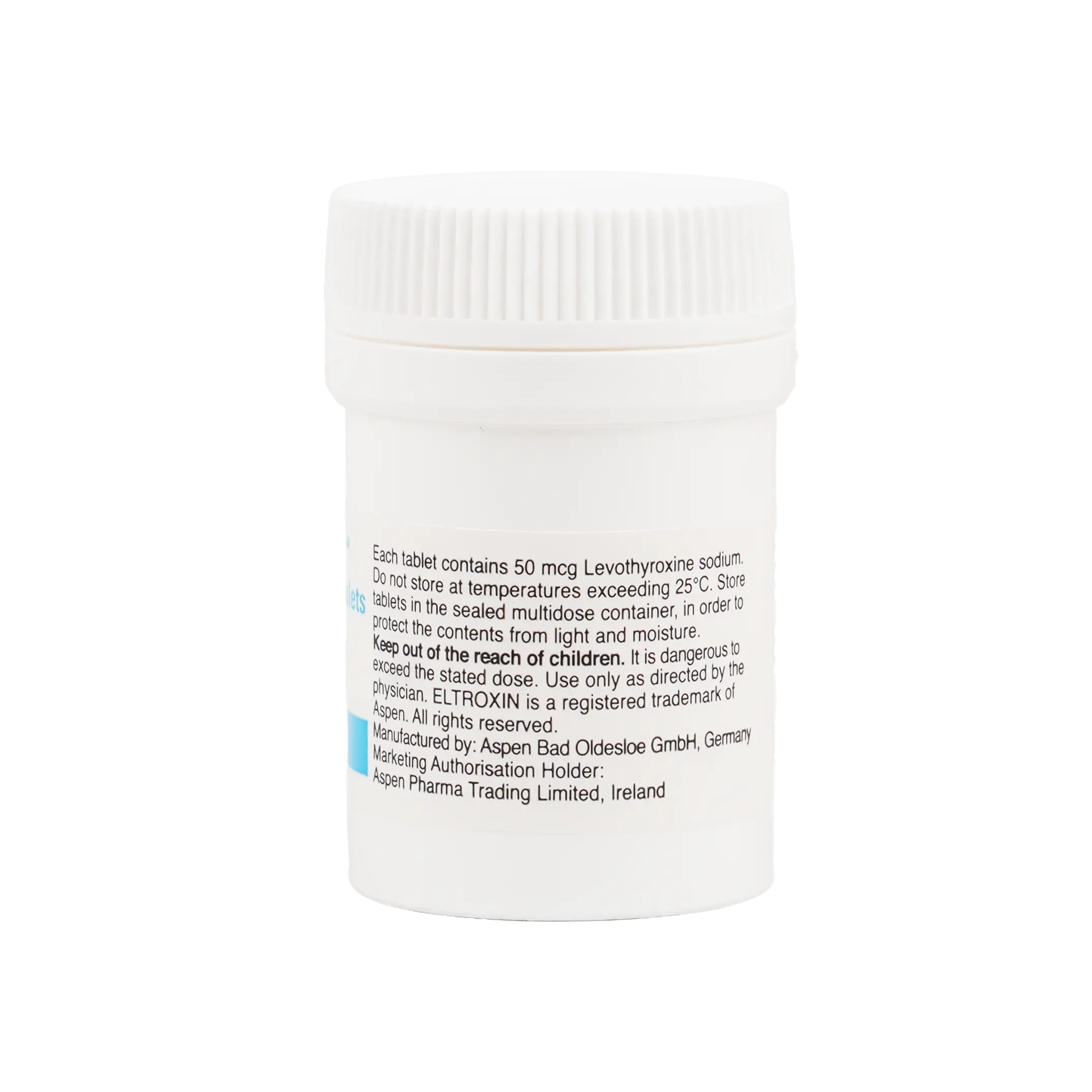 Eltroxin 50Mcg 100 Tab