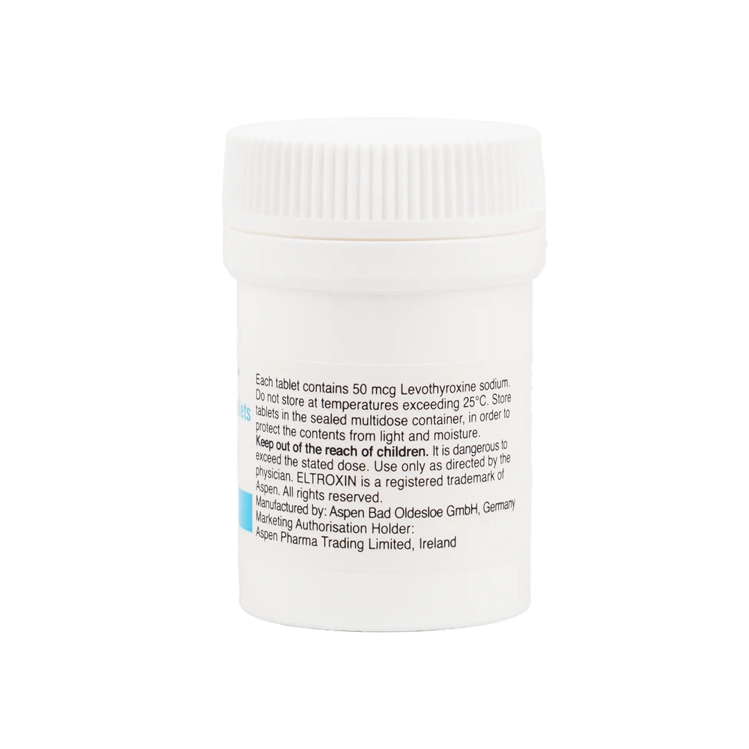 12123-Eltroxin 50Mcg 100 Tab +2