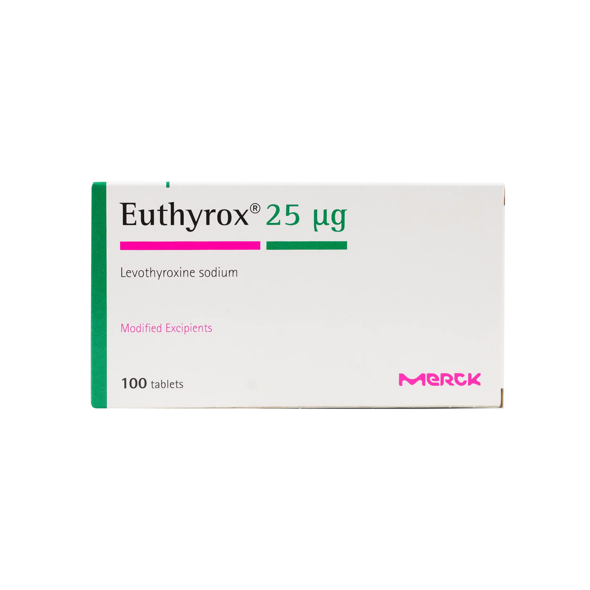 12216-Euthyrox  25Mcg 100 Tab