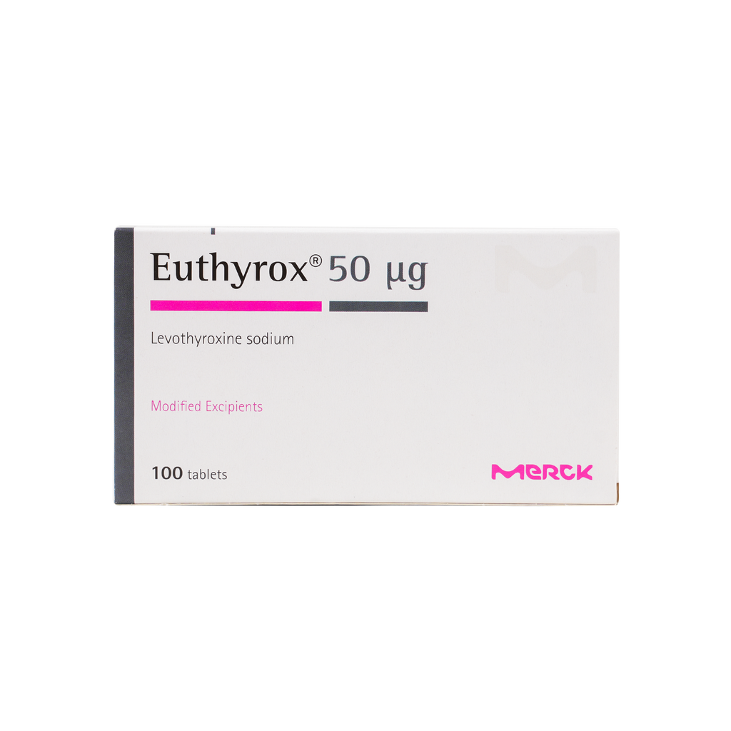 EUTHYROX 50MCG 100 TAB