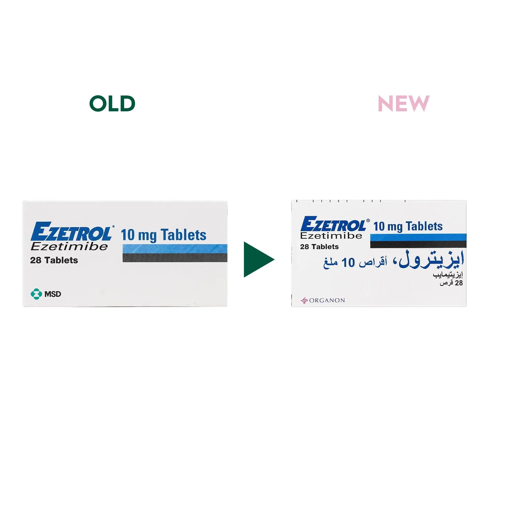12257-Ezetrol 10Mg 28  Tablets