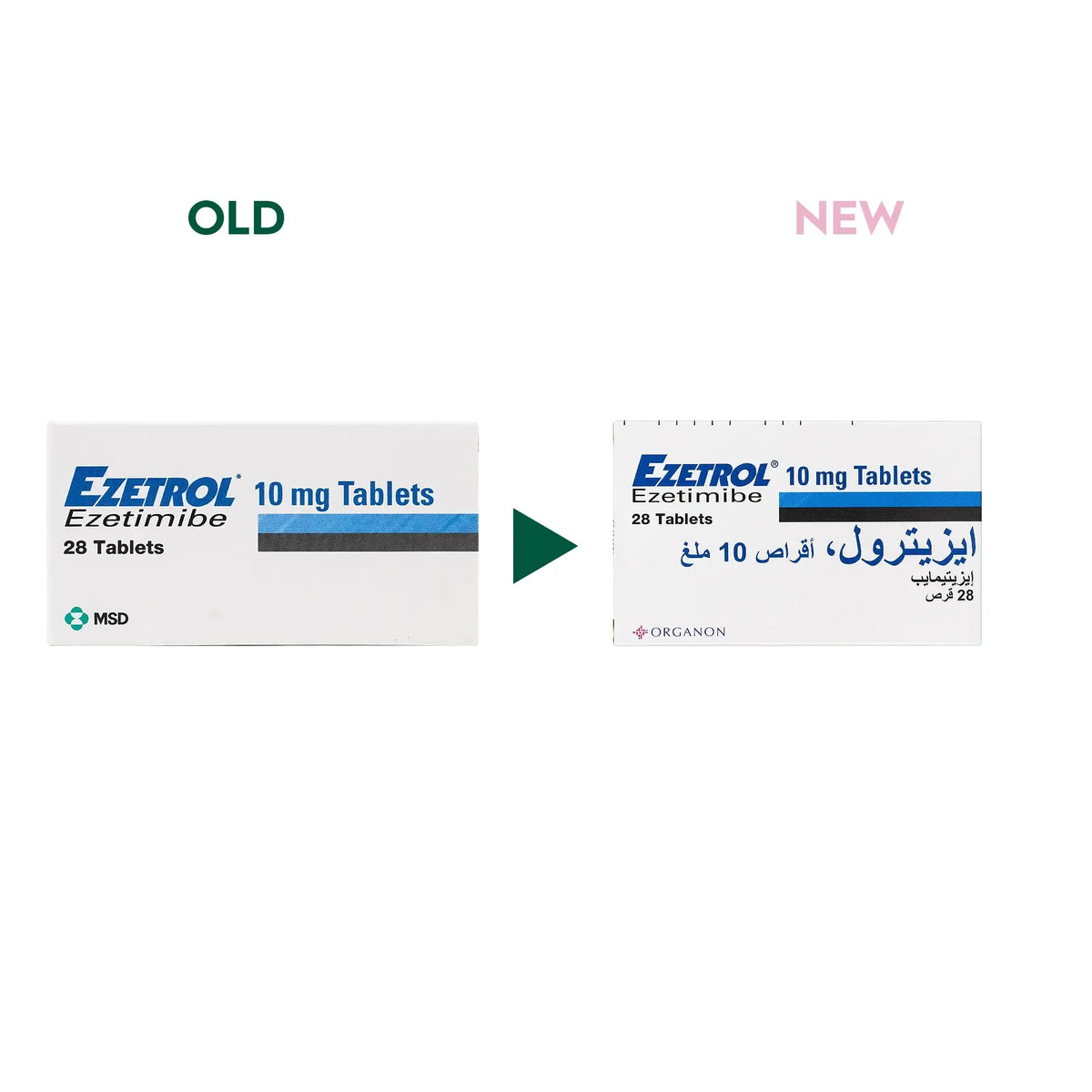 12257-Ezetrol 10Mg 28  Tablets