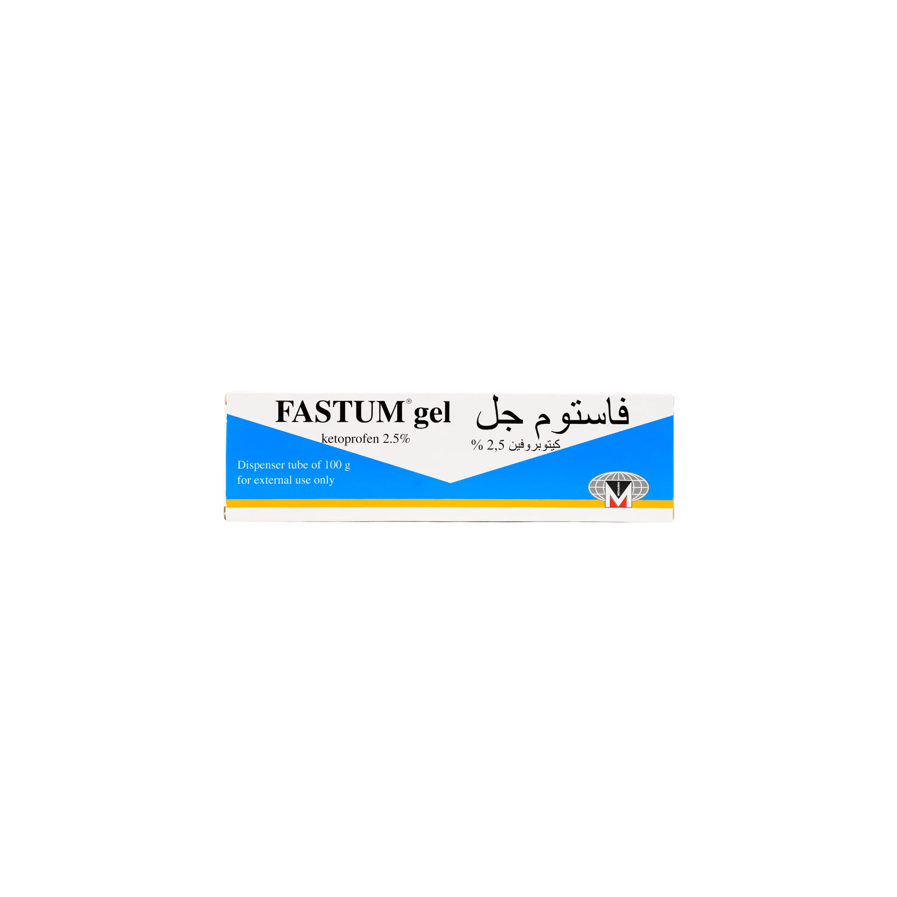 Fastum Gel & Dispenser 100Gm