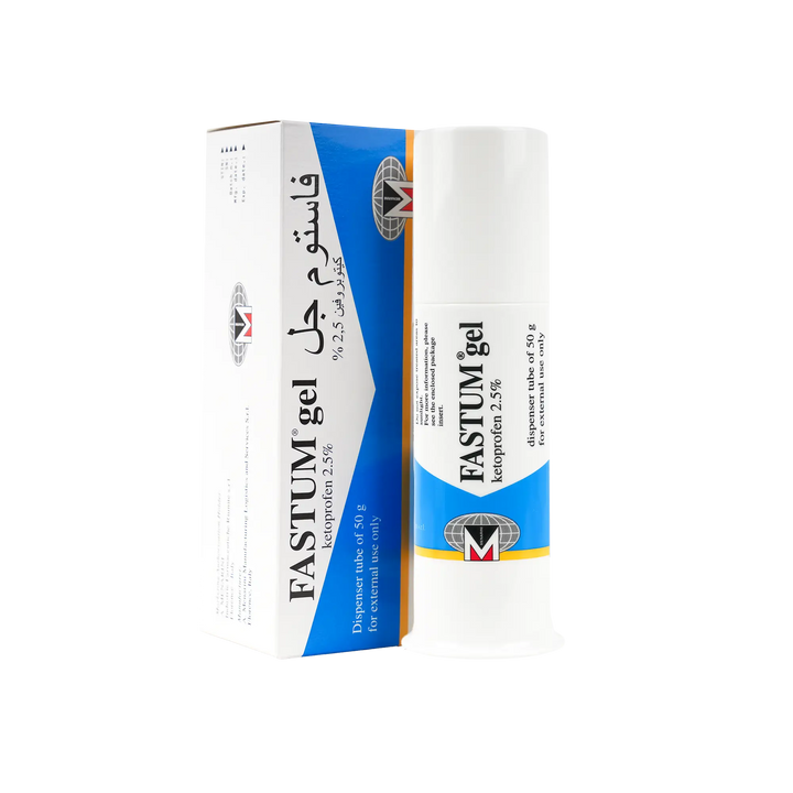12281-Fastum Gel &amp; Dispenser 50Gm