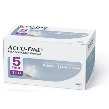 Accu-Fine Pen Needles 5mmx31G 100pcs