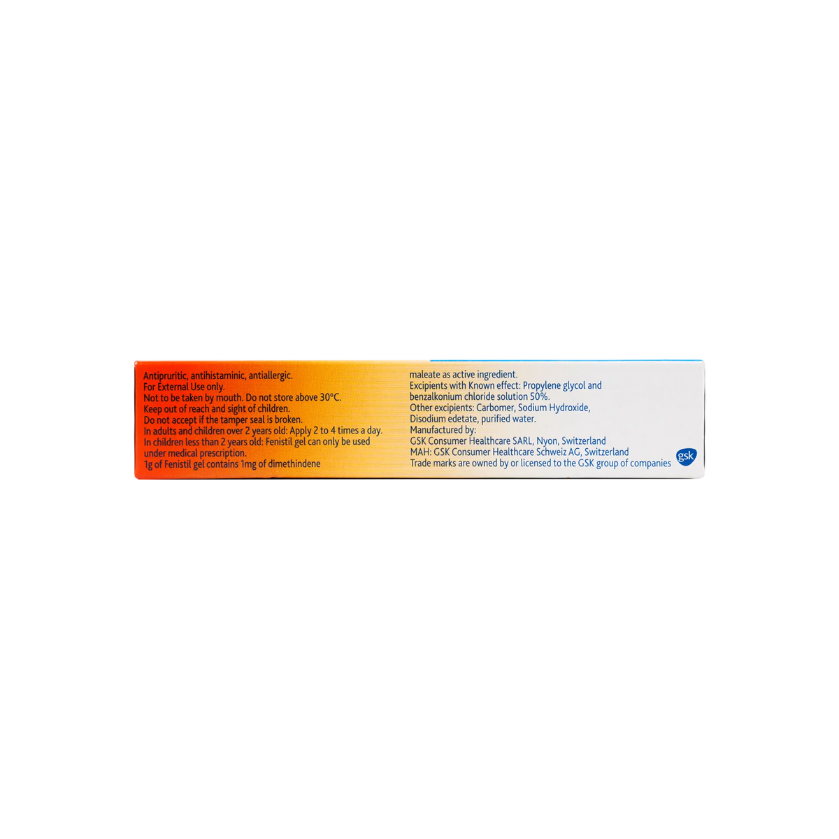 12318-Fenistil Gel 30 Gm +1