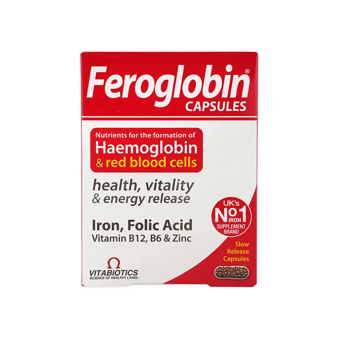 12322-Vitabiotics Feroglobin B12 30 Cap
