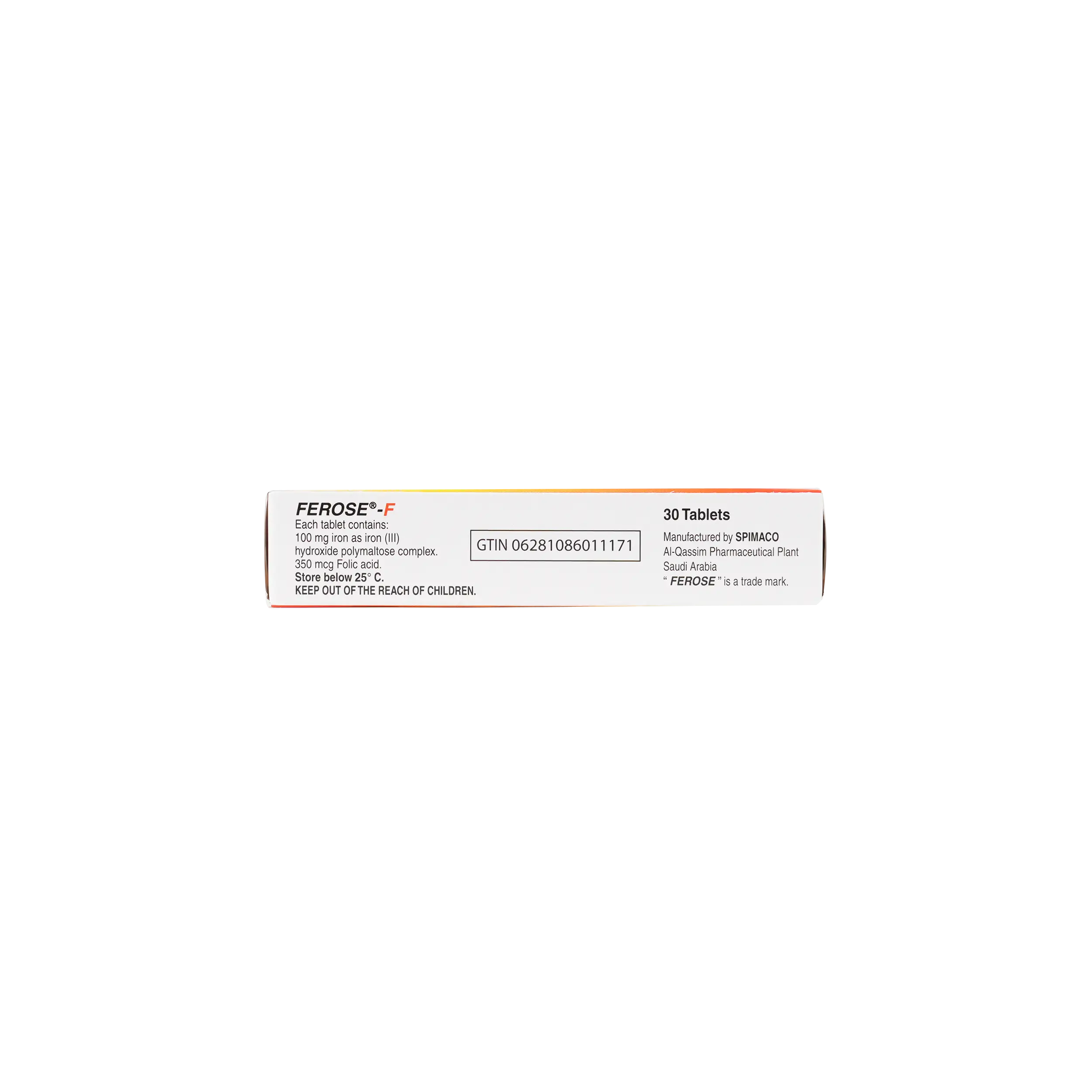 Ferose-F 30 Tablets