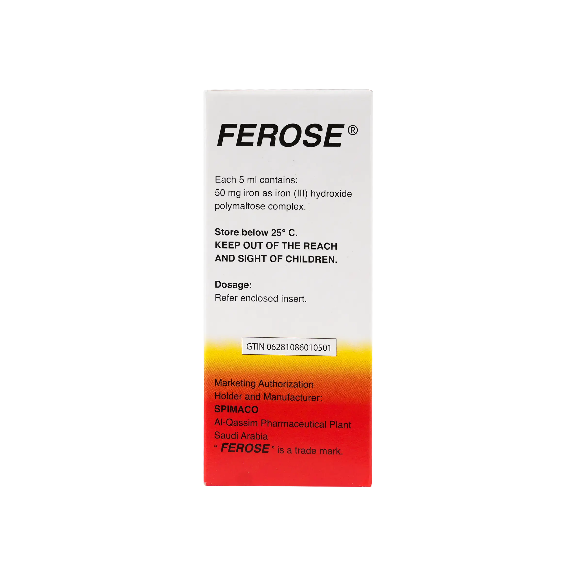 Ferose Syrup 100Ml