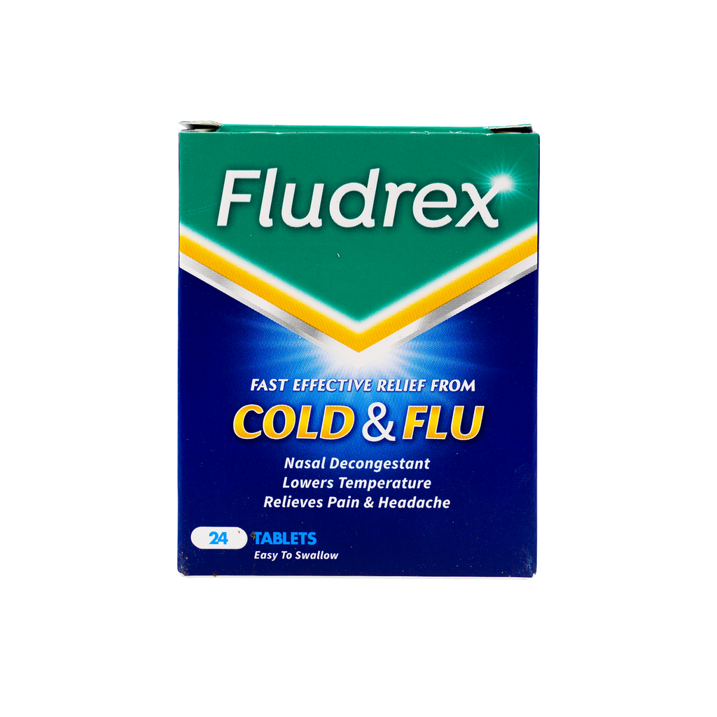 FLUDREX COLD & FLU 24 TABLETS