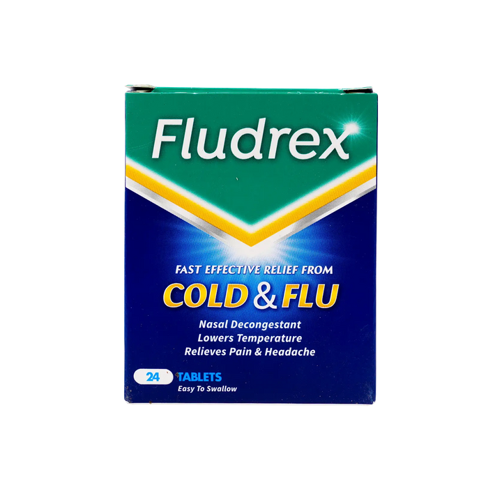 12427-Fludrex Cold &amp; Flu 24 Tablets