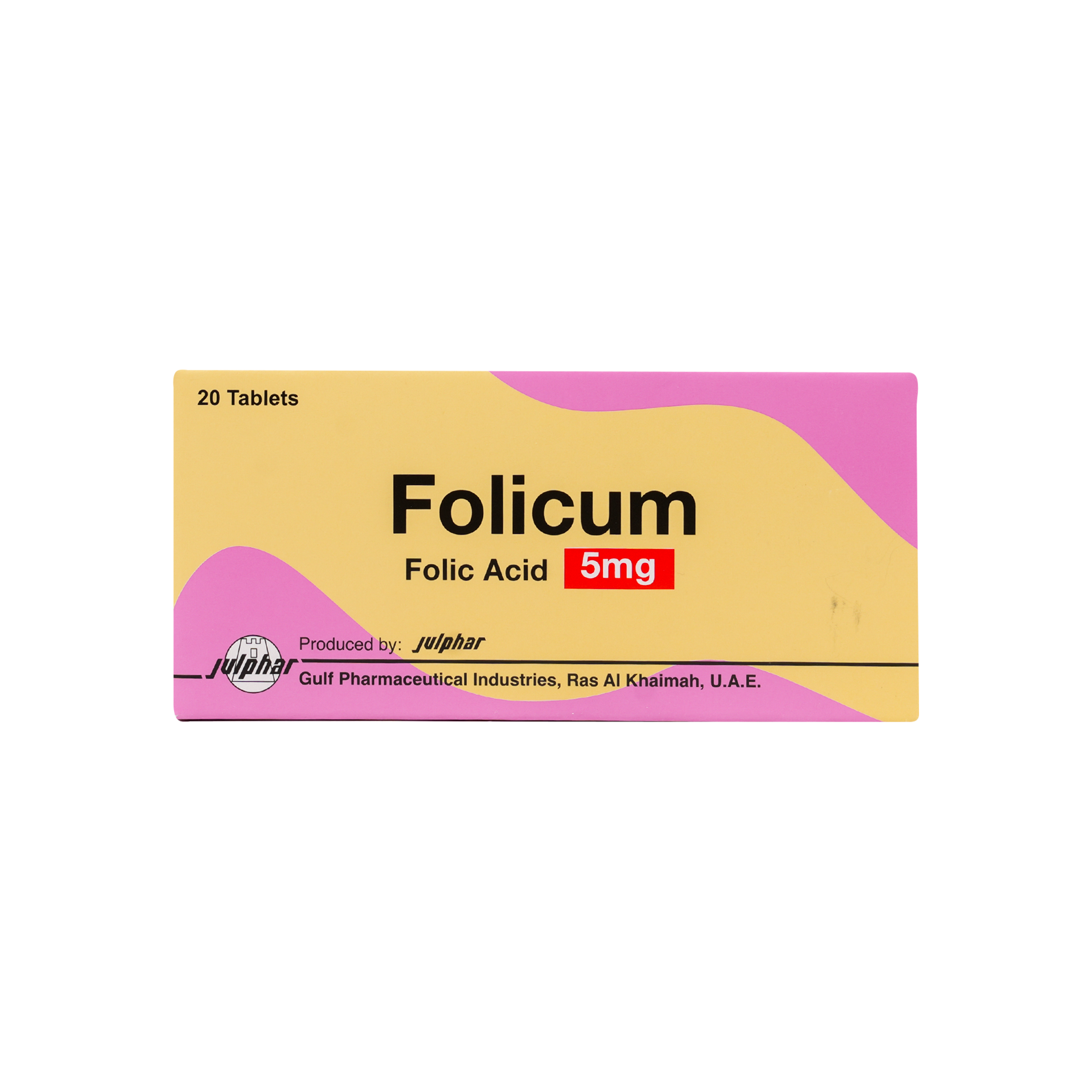 FOLICUM 5MG 20 TAB