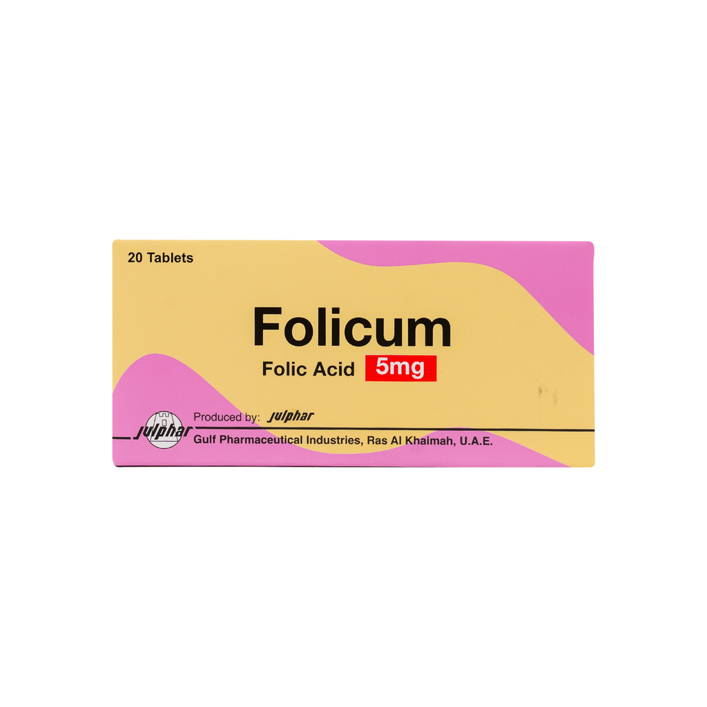 FOLICUM 5MG 20 TAB