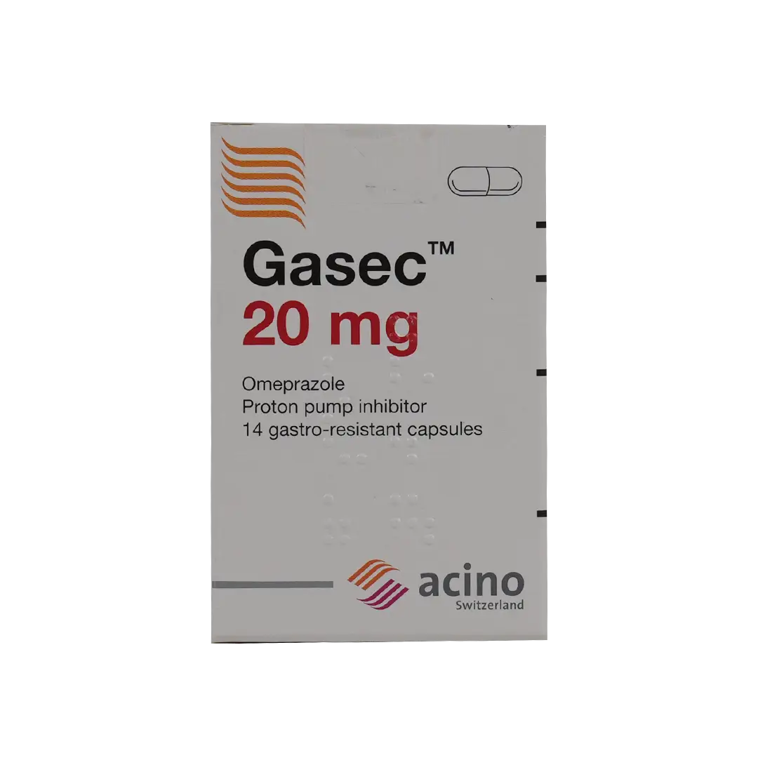 Gasec 20Mg 14 Cap