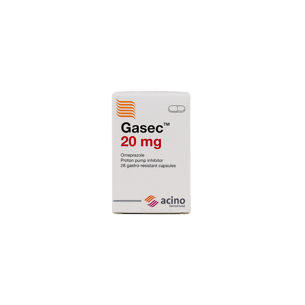 GASEC 20MG 28 CAP