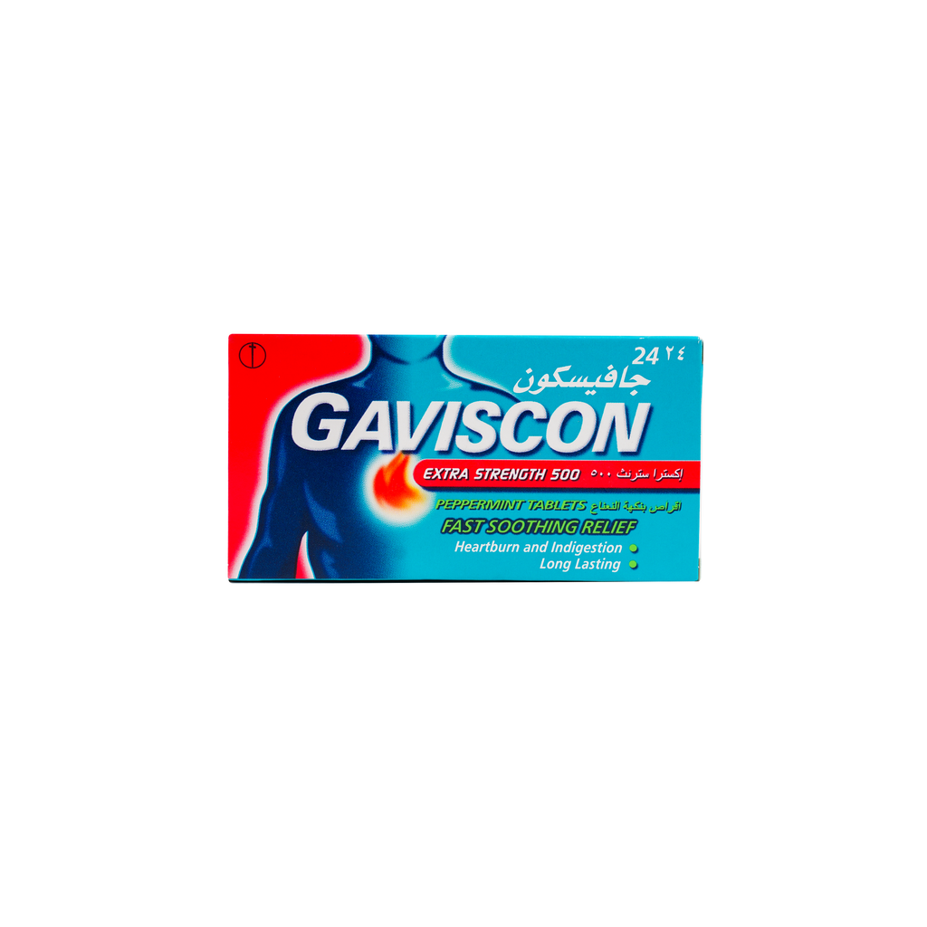 GAVISCON EXTRA 24 TAB