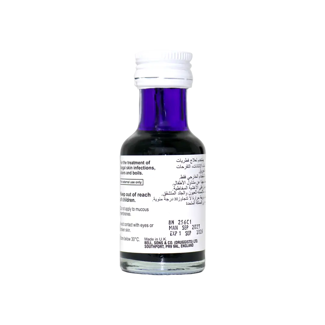12605-Bells Gentian Violet Solution 28ml +1