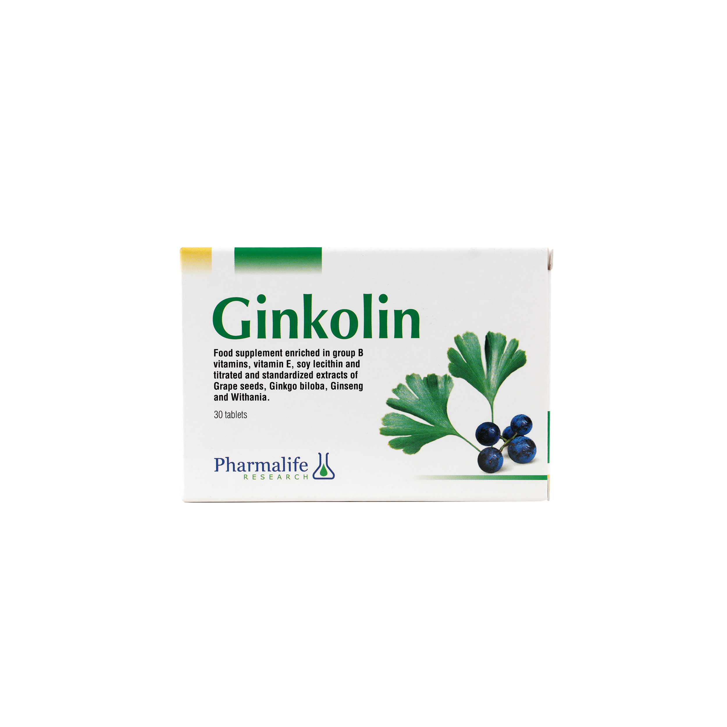 GINKOLIN 30 TAB