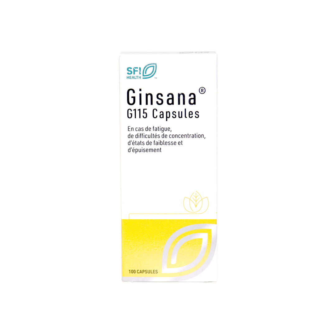 GINSANA G115 100 CAPSULES