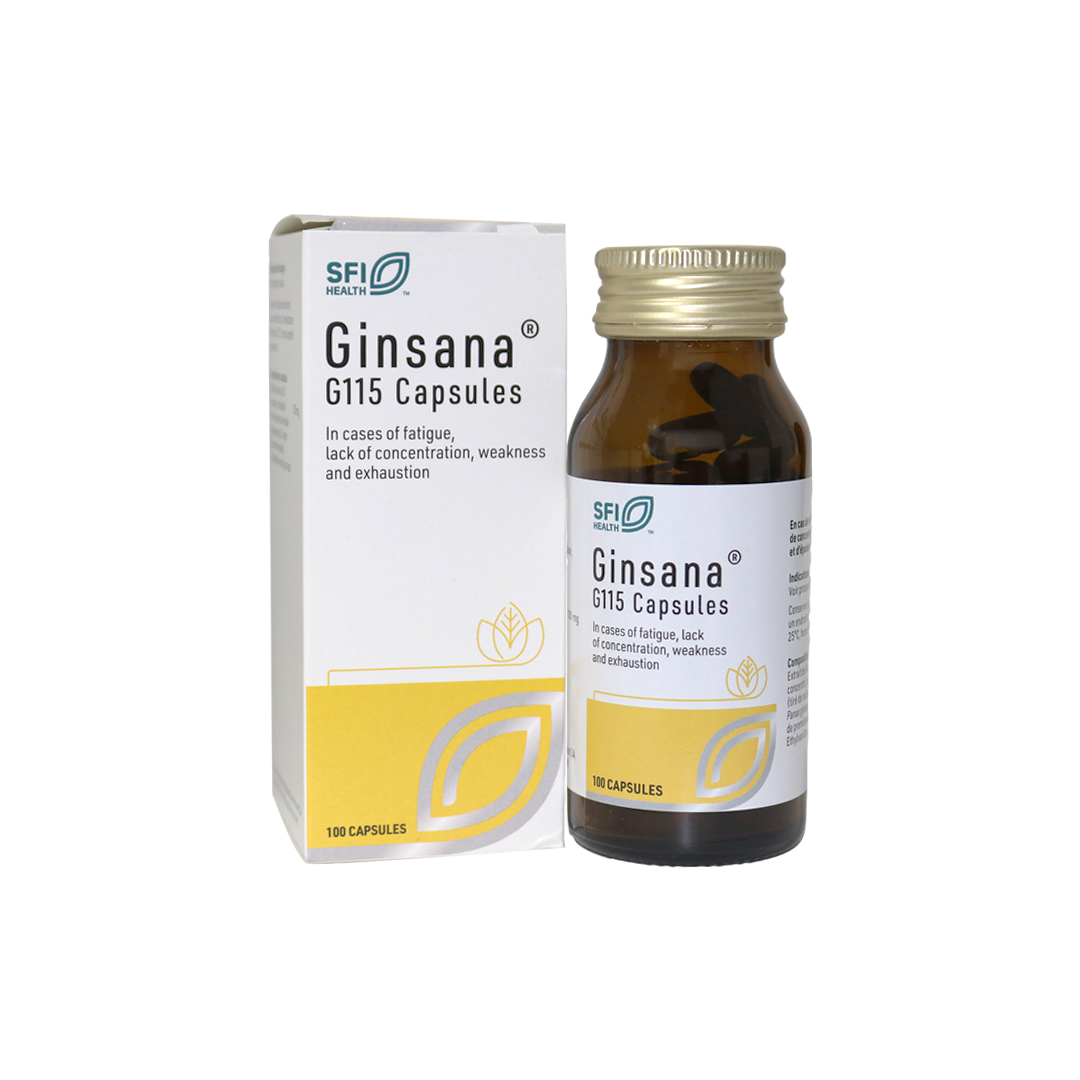 GINSANA G115 100 CAPSULES