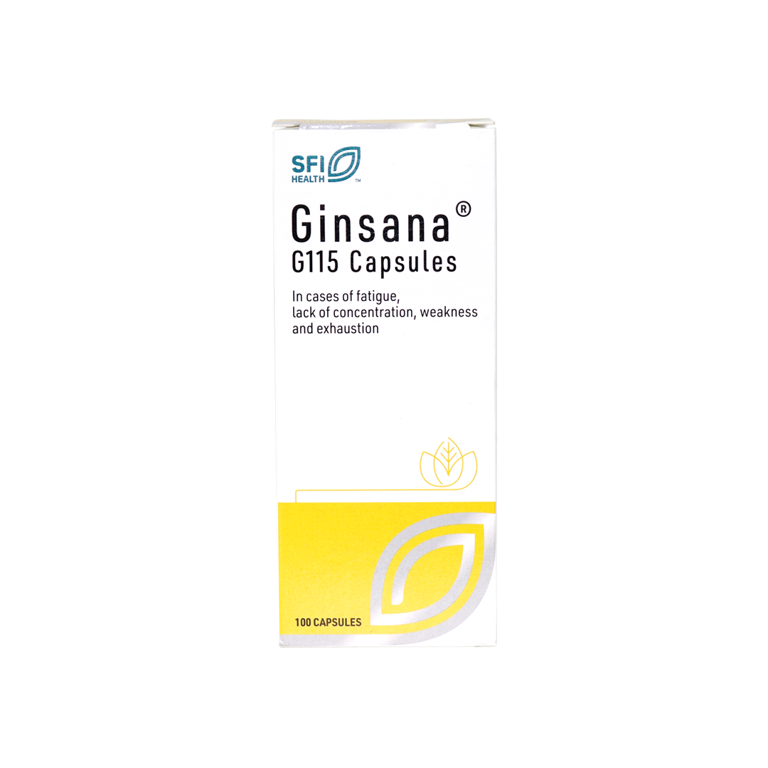 GINSANA G115 100 CAPSULES