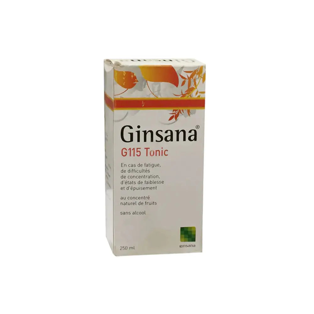 12621-Ginsana Tonic G115 250 Ml