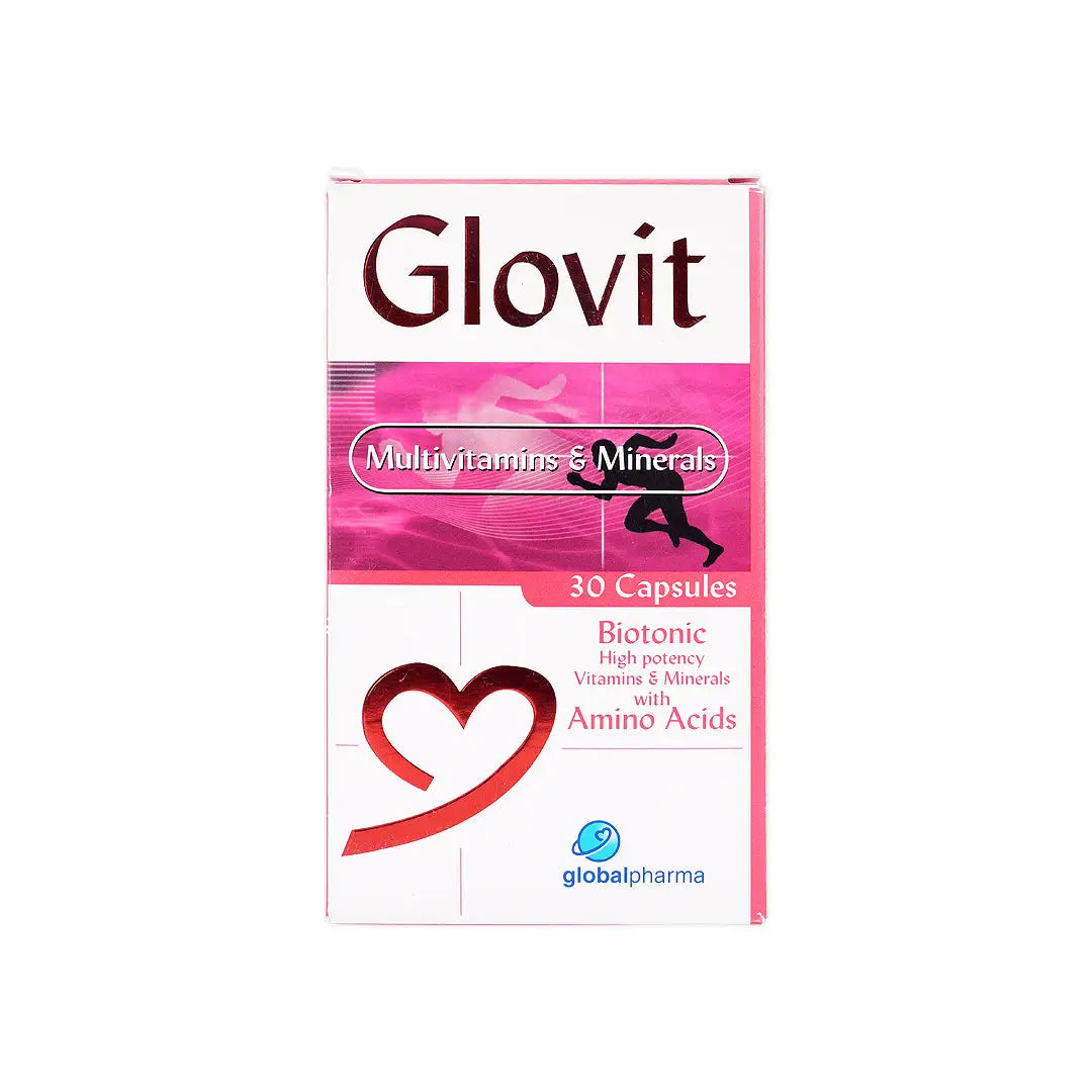 12642-Glovit Multivitamins &amp; Minerals 30 Capsules