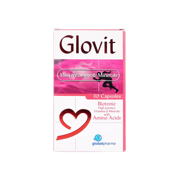 12642-Glovit Multivitamins &amp; Minerals 30 Capsules