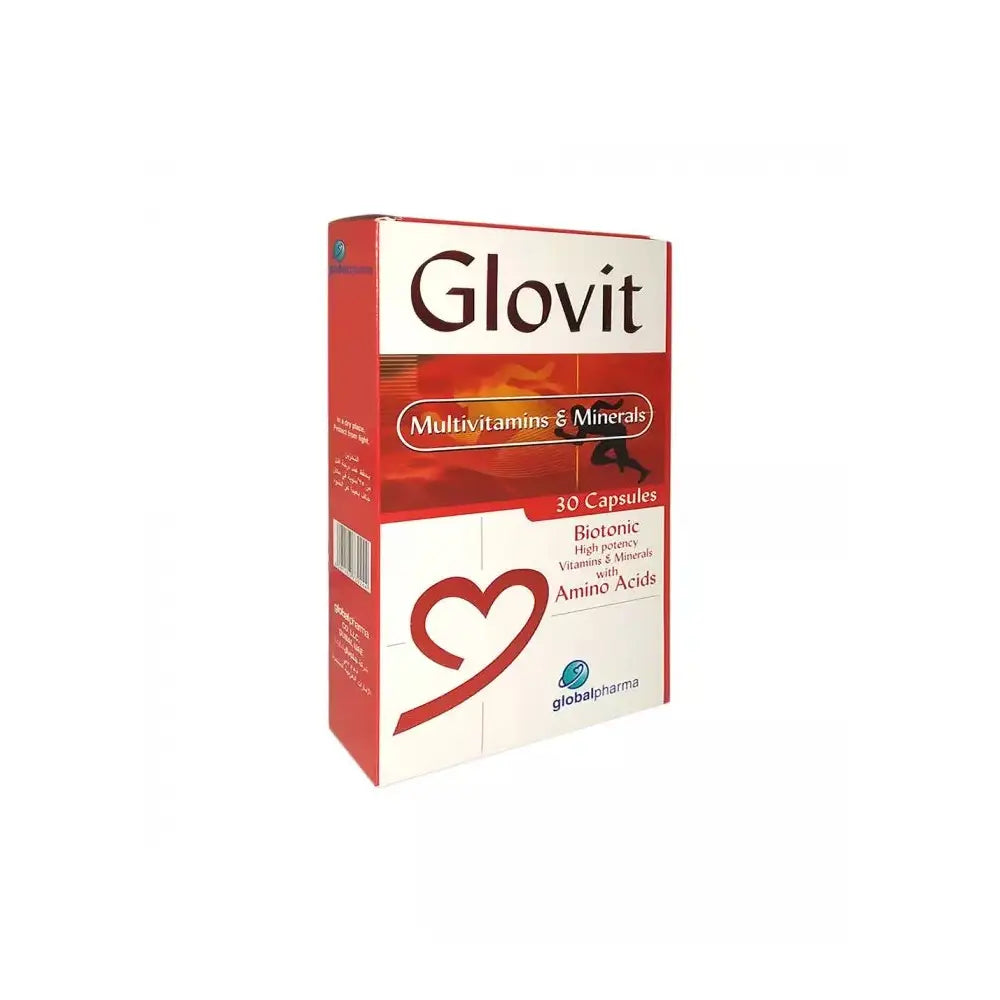 GLOVIT MULTIVITAMINS & MINERALS 30 CAPSULES