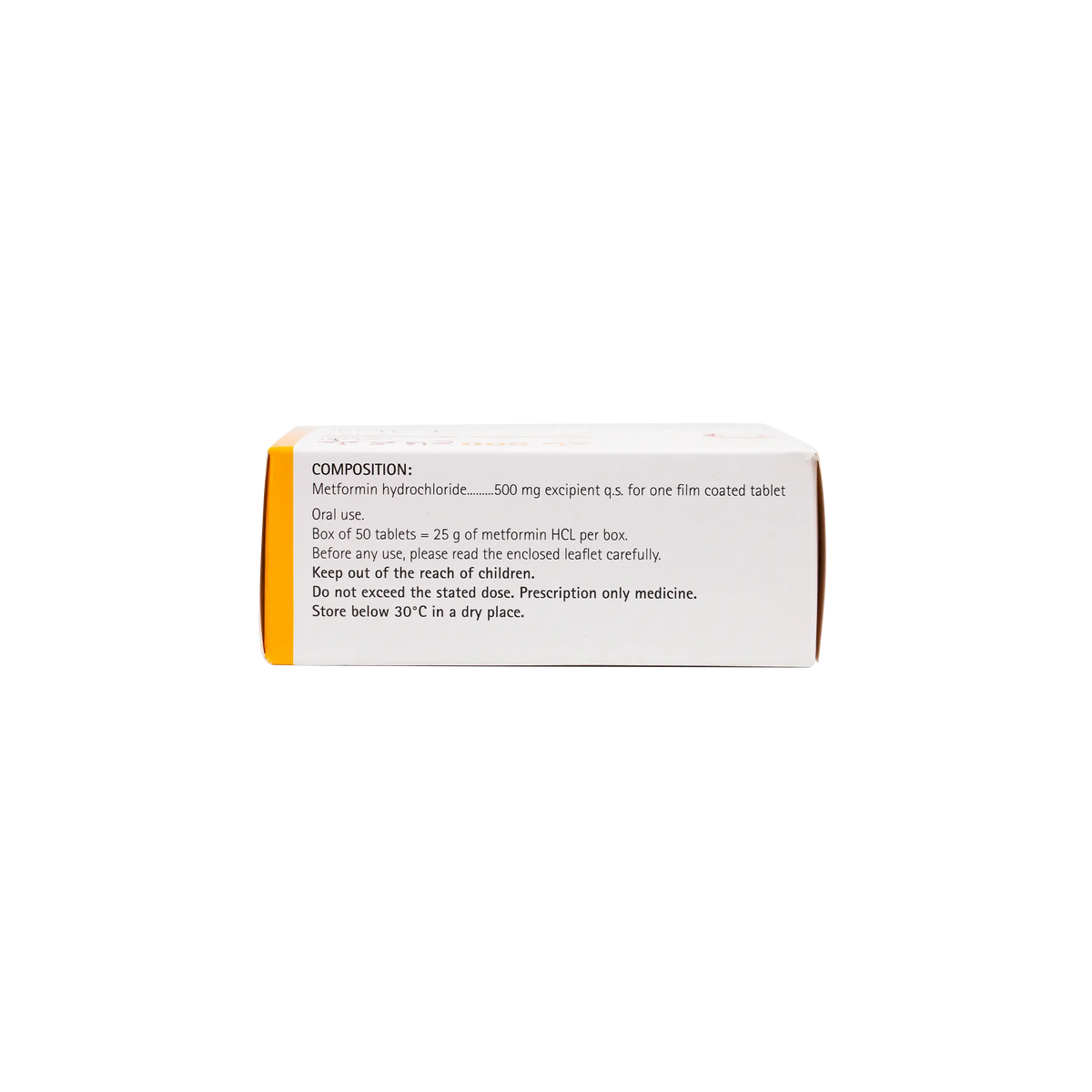 12649-Glucophage 500Mg 50 Tablets +1