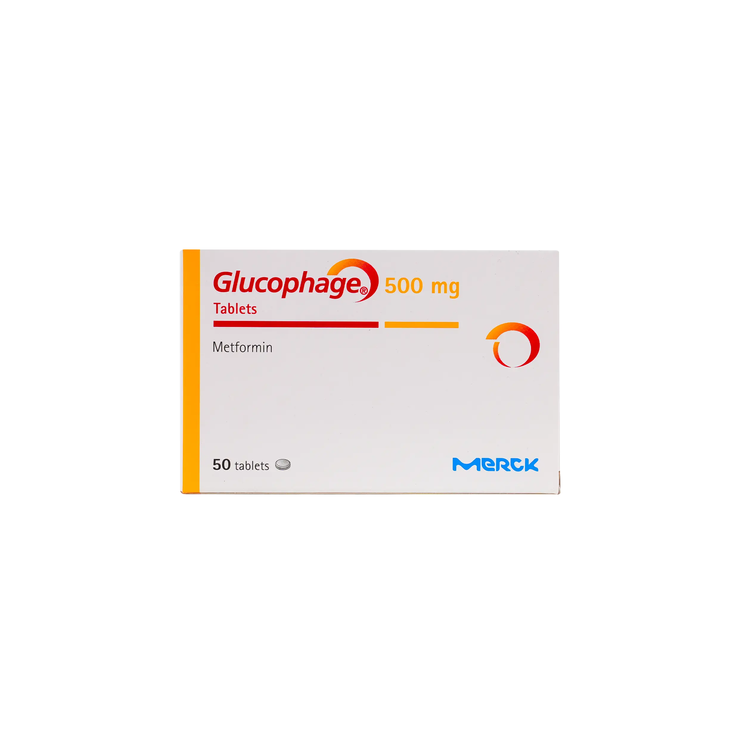 Glucophage 500Mg 50 Tablets