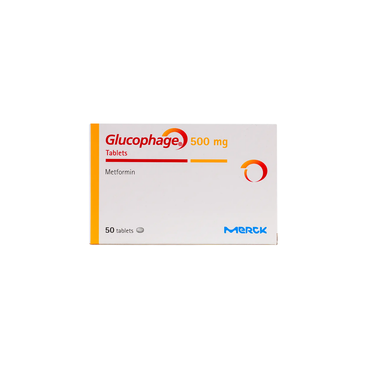 12649-Glucophage 500Mg 50 Tablets