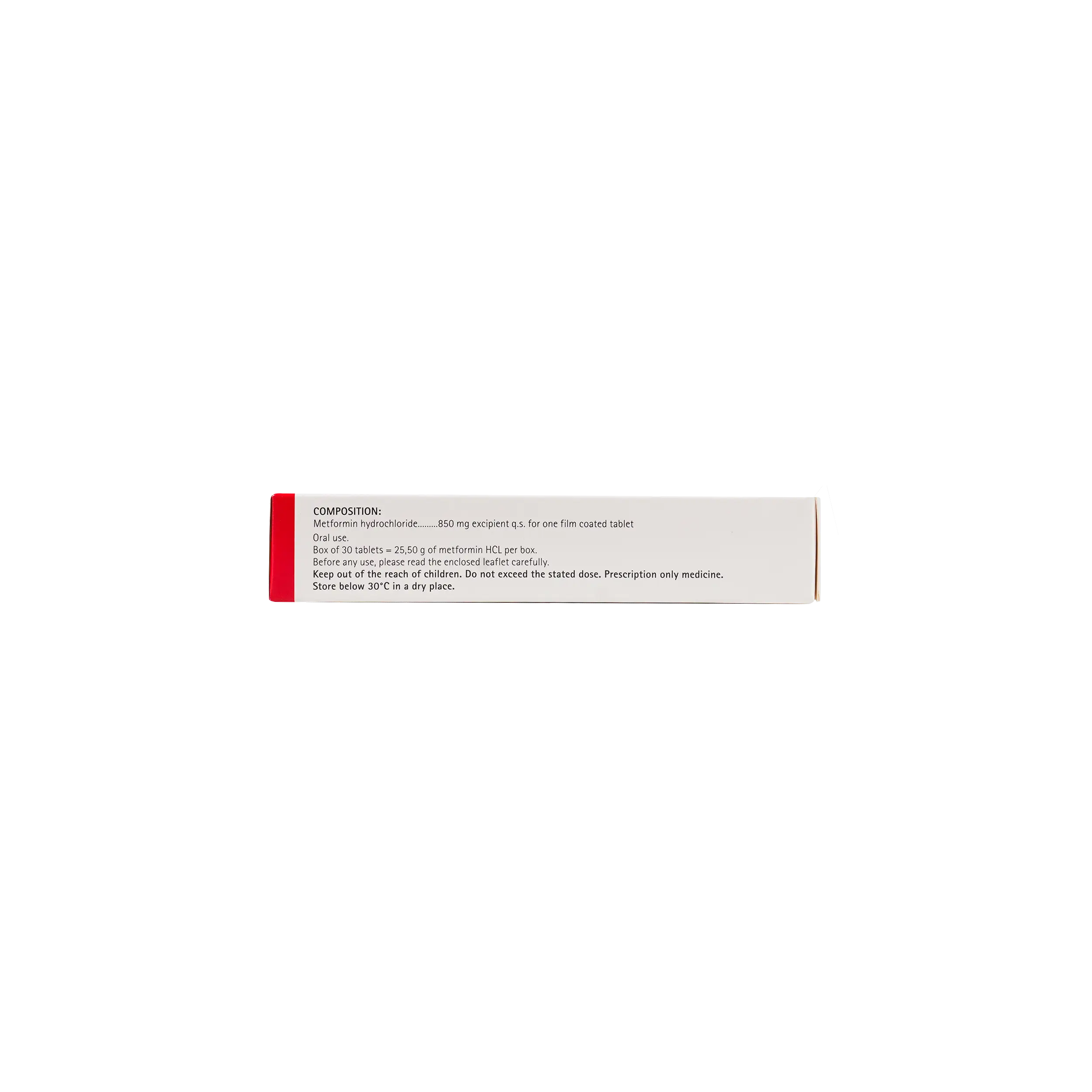 Glucophage 850Mg 30 Tablets