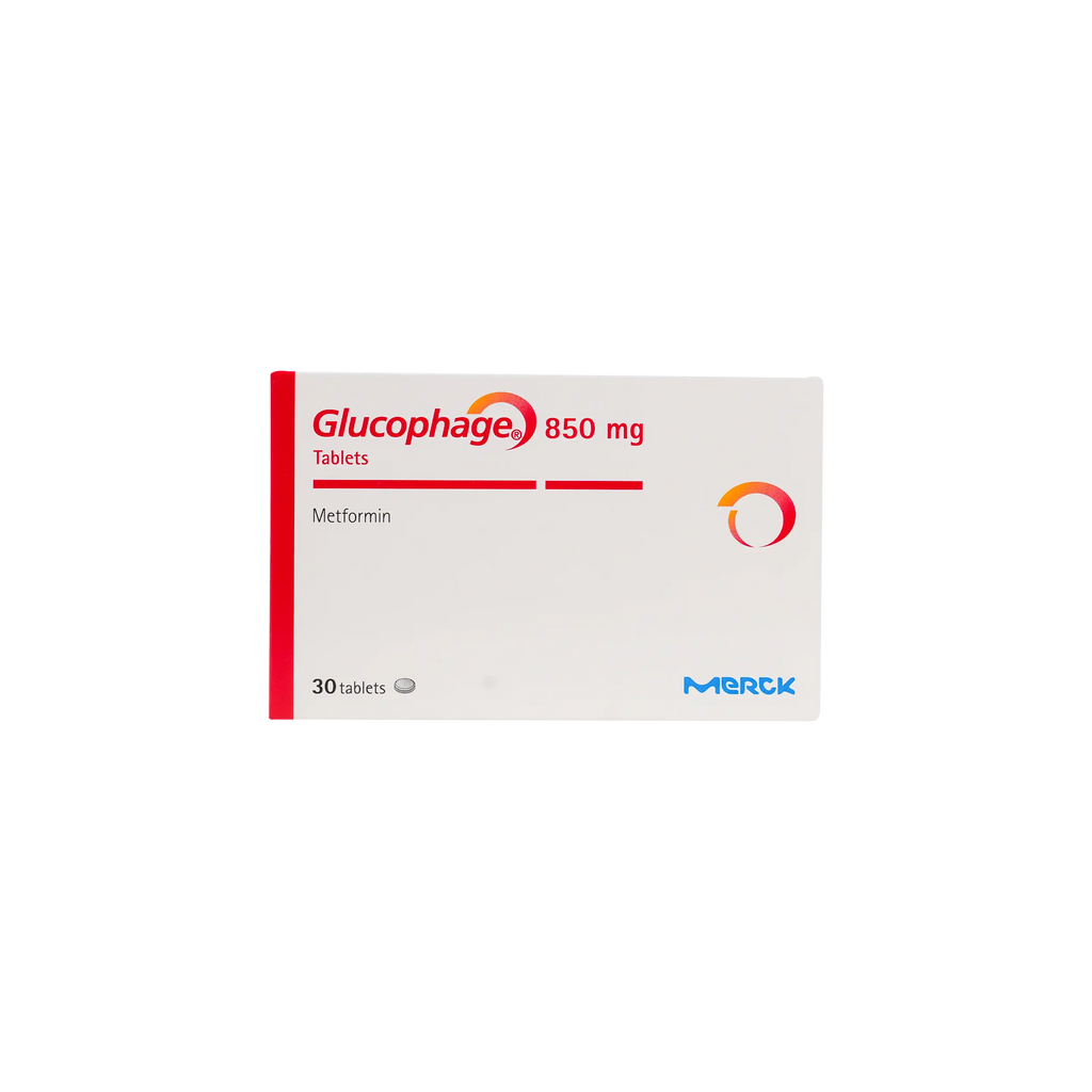 Glucophage 850Mg 30 Tablets